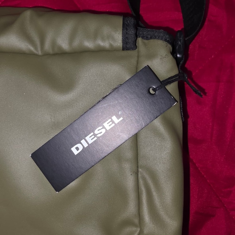 Diesel Khaki Men's Messenger Bag - Picture 6 of 16